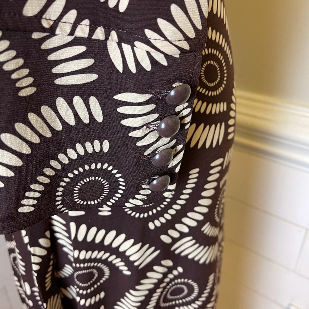 A.P.N.Y. Faux Wrap Dress M FREE SHIP - Picture 4 of 6
